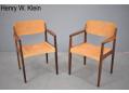 Henry W Klein rosewood carver chairs | 1962 design