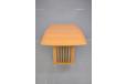 Light oak Skovby dining table with 6 side chairs - view 9