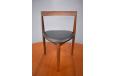 Frem Rojle dinette dining table with matching side chairs in teak for sale