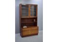 Vintage rosewood display storage wall unit by Juul Kristensen. SOLD