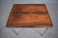 Side table made in Denmark using stunning rosewood