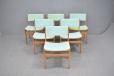 Kai Winding design dining chairs - Oak frames - view 9