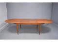 Mogens Kold produced very large teak dining table designed by Arne Hovmand-Olsen.