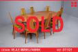 Vintage teak round dining table on pedestal legs | Vejle Mobelfabrik - view 1
