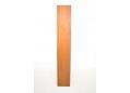 Thin teak bookcase ideal for alcoves or smaller rooms.