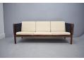 Vintage Hans Wegner 1965 design 3 seat sofa made by AP Stolen. SOLD