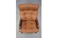 Midcentury Norweigan design Skyline easy chair produced by Hove Mobler