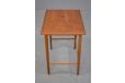 Vintage teak & oak side table by Danish Mobelfabrik - view 6