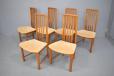 Boltinge Stolefabrik set of 6 teak dining chairs for sale