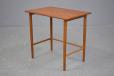 Vintage teak & oak side table by Danish Mobelfabrik - view 4
