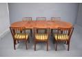 Stylish dining suite all made 1940s by Danish cabinet maker using cuban mahogany.