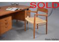 Niels Moller model 56 armchair | New cord seat