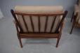 Midcentury vintage rosewood armchair designed by Torbjorn Afdal