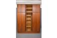 Large vintage Danish design teak wardobe for sale