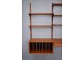 CADO shelving system with Record cabinet 