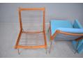 France & Son produced Boomerang chairs model FD134 in teak.