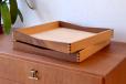 Half Width CADO cabinet shelf/drawer in teak