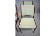 1968 Design vinatge rosewood set of 6 dining chairs for sale