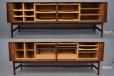 Rosengren Hansen design sideboard in vintage rosewood with sliding tambour doors - view 10