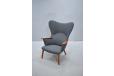 New upholstered vintage armchair designed 1954. Hans Wegner Model AP28