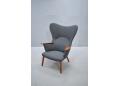 New upholstered vintage armchair designed 1954. Hans Wegner Model AP28