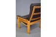 Buffalo leather armchair with beech frame by Skippers Mobelfabrik - view 10
