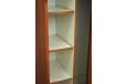 Teak wrdrobe with sliding doors designed in 1960s by Danish Mobelfabrik