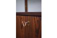 Vintage rosewood shelving system made in Denmark for sale