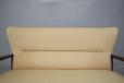 Midcentury Soren Hansen design 2 seater sofa with beech frame