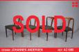 Johannes Andersen vintage rosewood dining chairs | Juliane - view 1