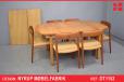 Solid oak dining table extending with 2 leaves | Nyrup Mobelfabrik - view 1