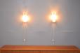 Pair of acrylic wall mounted lights by Hans Agne Jakobsson  - view 3