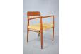 Teak midcentury design armchair by Niels O Moller model 56