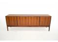 Vintage all rosewood constructed long sideboard designed by Danish Master Cabinetmaker. SOLD