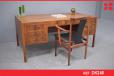 Ole Wanscher style executive desk in rosewood - view 1