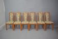 Set of 6 Skovby dining chairs in teak