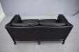 The cushions are feather / fibre filled for excellent comfort