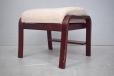 Modern beech footstool produced by Farstrup - view 10