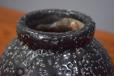 Scheurich Keramic black pitted vase