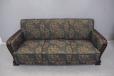 Stylish 1950s settee made by  Danish Cabinetmaker and available as reupholstery project