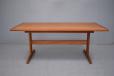 Midcentury teak dining table designed by Lennart Bendtner for ULFERTS 1960 - view 7