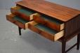 1950s danish design rosewood cutlery darwers with flet lining produced by Heltborg Mobelfabrik