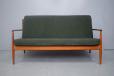Midcentury teak 2 seater sofa model FD128 design by Grete Jalk