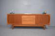 Long low sideboard - TV cabinet with sliding doors  - view 3