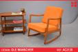 Ole Wanscher teak frame rocking chair | Model FD120 - view 1