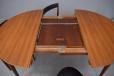 Vintage teak circular 'Dinette' dining table | HANS OLSEN - view 9