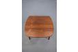 Danish Mobelfabrik rosewood dining table ith 2 drop leaves for sale