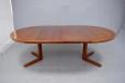 Vintage rosewood dining table model 25 designed by John Mortensen - view 5