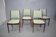 Set of 6 vintage rosewood dining chairs by Johannes Andersen - view 11