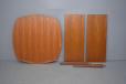 Square teak dining table with 2 extra leaves | Danish Mobelfabrik - view 11